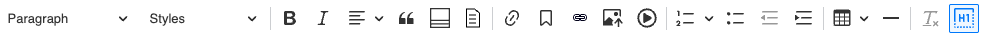 WYSIWYG Editor