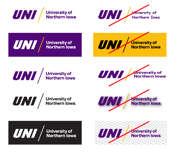 UNI Logo usage