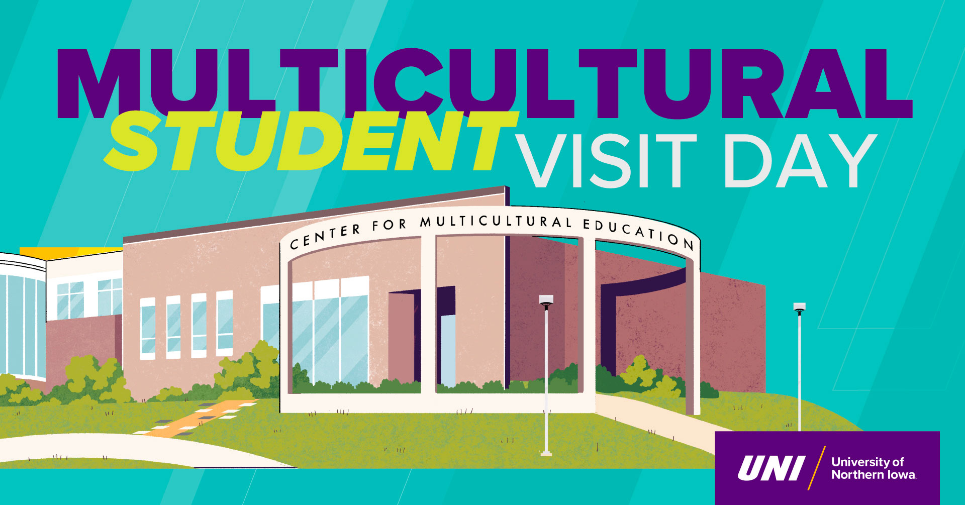 University of Northern Iowa Panther Visit Day graphic