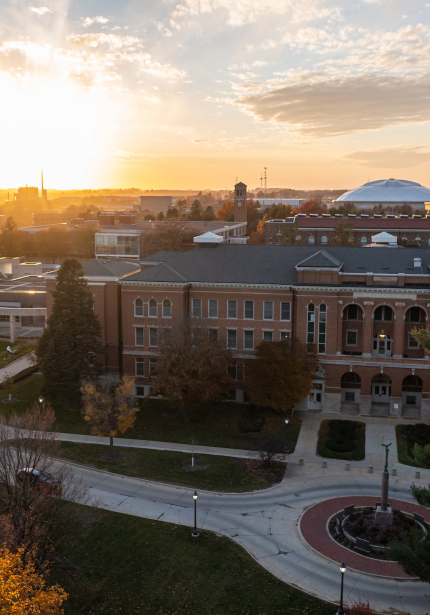Campus aerial photo